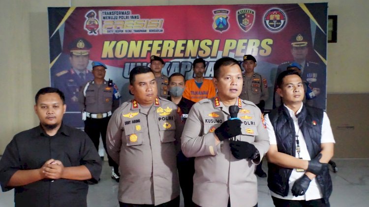 Polresta Sidoarjo Berhasil Ungkap Kasus Judi Online Satu Tersangka Diamankan