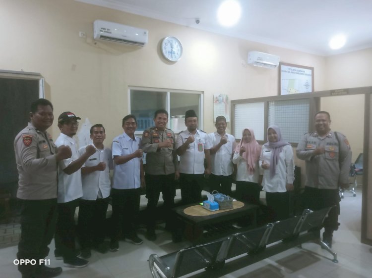 Polsek Jabon Sambang Desa, untuk Jaga Kondusifitas Kamtibmas