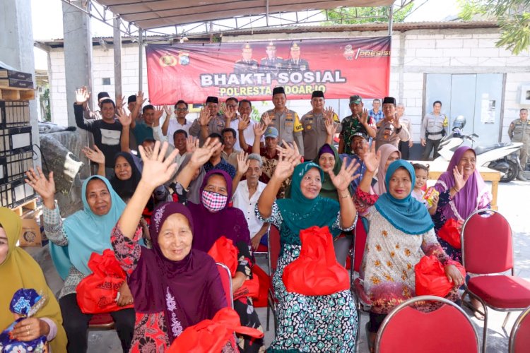 Gelar Jumat Curhat, Kapolresta Sidoarjo Silaturahmi Kamtibmas di Desa Sidomulyo Buduran