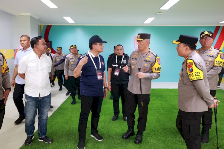 Jelang Piala Dunia U -17, Kapolda Jatim Tinjau Kesiapan Pengamanan di Stadion GBT