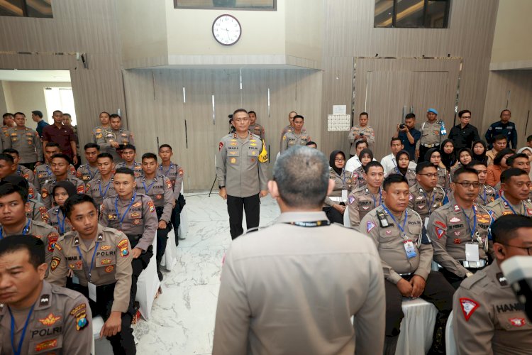 Jelang Piala Dunia U -17, Kapolda Jatim Membuka Latihan Praops Aman Bacuya 2023