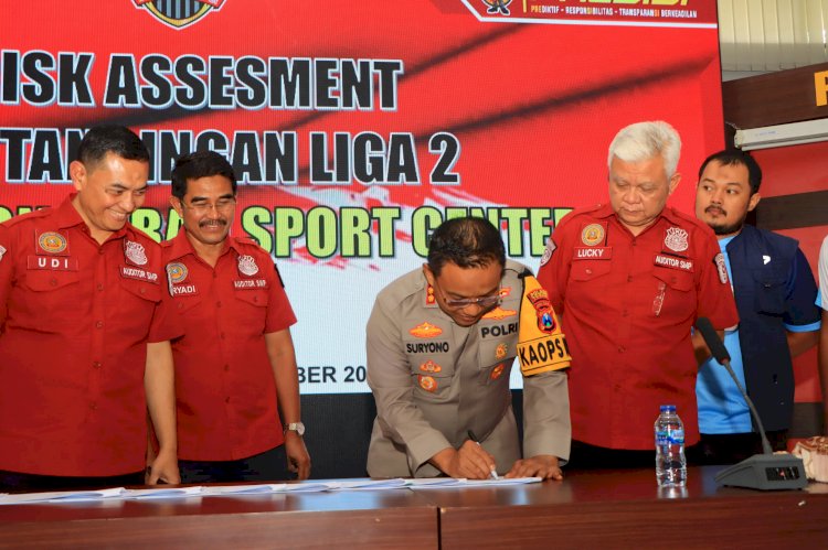 Tuban Sport Centre Layak Digunakan Pertandingan Liga 2, PolresTuban Siapkan Personel Pengamanan