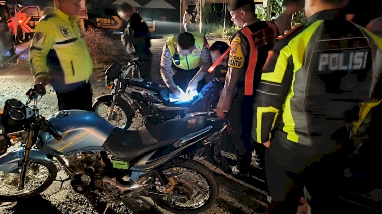 Respon Keluhan Warga di Jumat Curhat, Polres Probolinggo Amankan Puluhan Motor Diduga Balap Liar