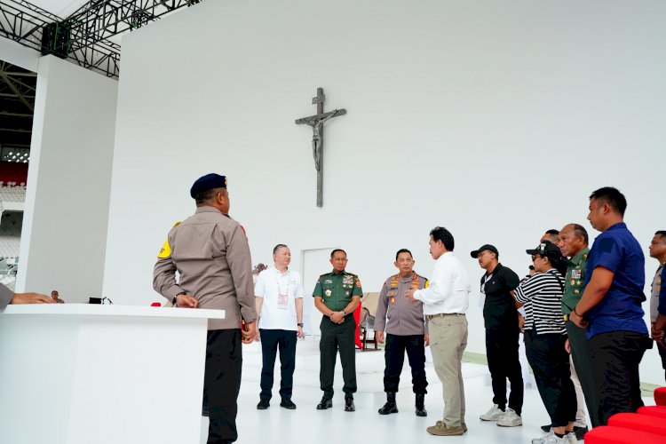 Tinjau Kesiapan Pengamanan, Kapolri Instruksikan Warga Terlayani dengan Baik saat Misa Agung Paus Fransiskus