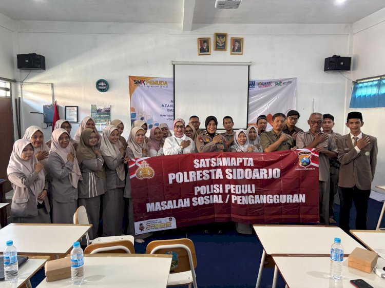 Polresta Sidoarjo Peduli Masalah Sosial Terbukanya Lapangan Kerja