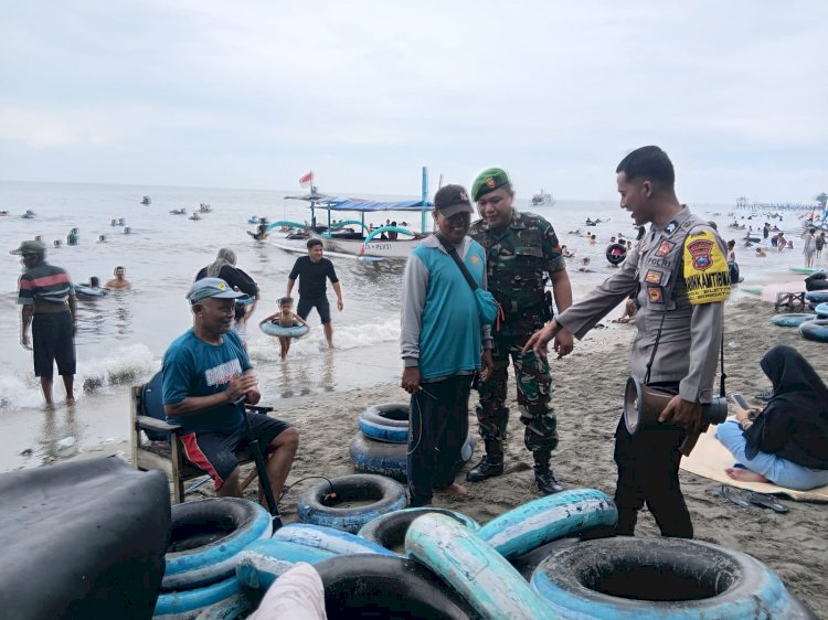 Polres Situbondo Tingkatkan Pengamanan Wisata Pantai Pada Libur Panjang Isra Miraj dan Imlek