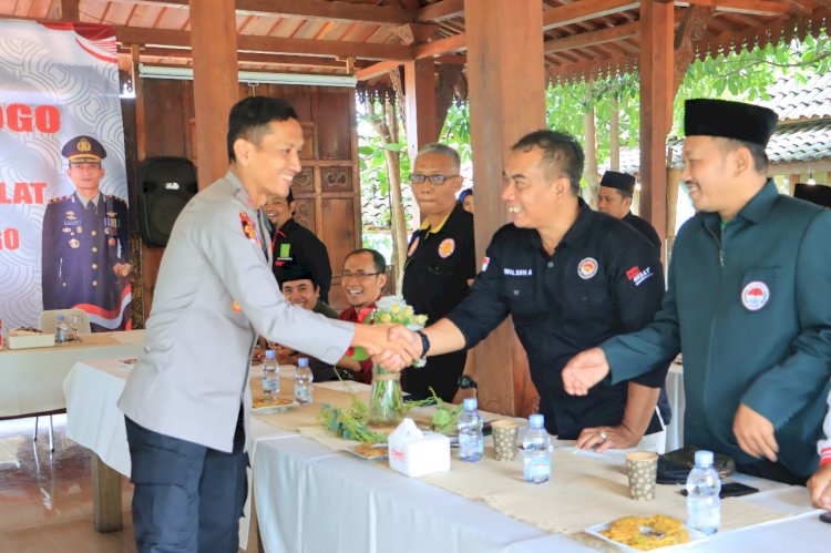 Polres Ponorogo Jalin Silaturahmi Dengan Perguruan Silat Ajak Jaga Kamtibmas