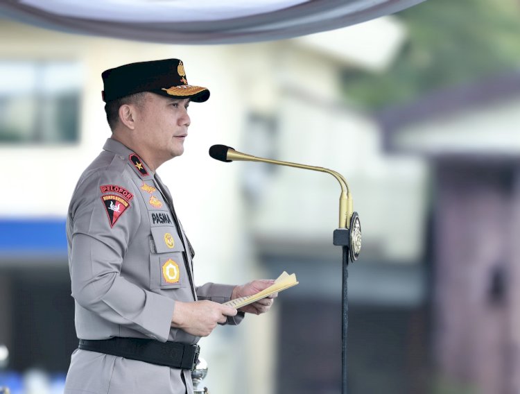 Pimpin Apel Gelar Pasukan Ops Keselamatan Semeru 2025, Wakapolda Jatim Tekankan Kamseltibcarlantas