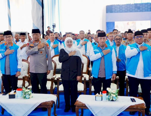 Silaturahmi Ramadhan Bareng KSPSI di Jatim, Kapolri Ajak Buruh Bersatu Dukung Upaya Perdamaian Presiden
