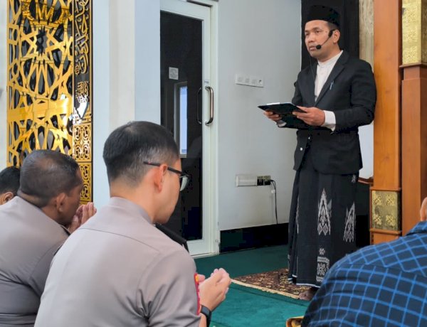 Polresta Sidoarjo Gelar Doa Bersama Untuk Musibah Kapal Virgo dan Jurnalis Hilang Saat Liput Anak Krakatau
