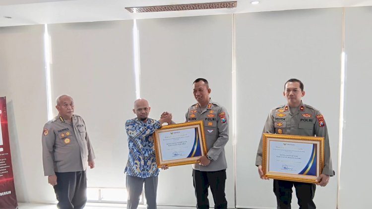 Polresta-Sidoarjo-Raih-Penghargaan-Pelayanan-Sangat-Baik-dari-Ombudsman-RI