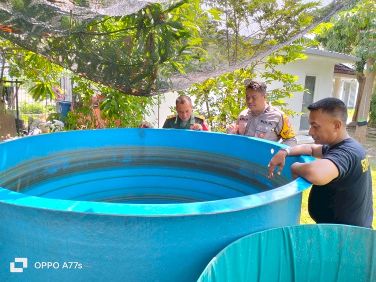 Kolaborasi TNI-Polri Masifkan Ketahanan Pangan di Sidoarjo